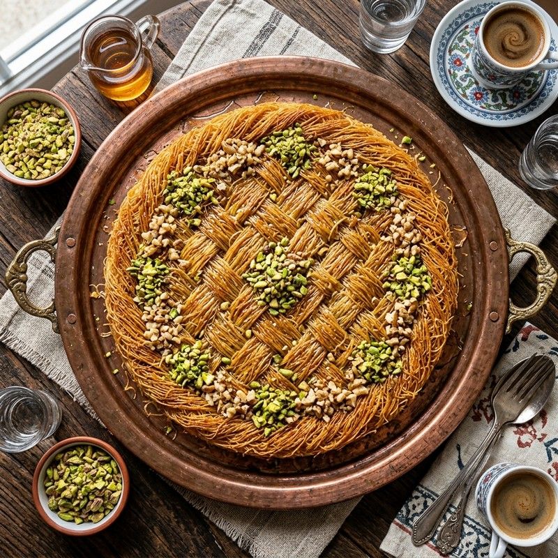 Eyvan Pastanesi hasır künefe